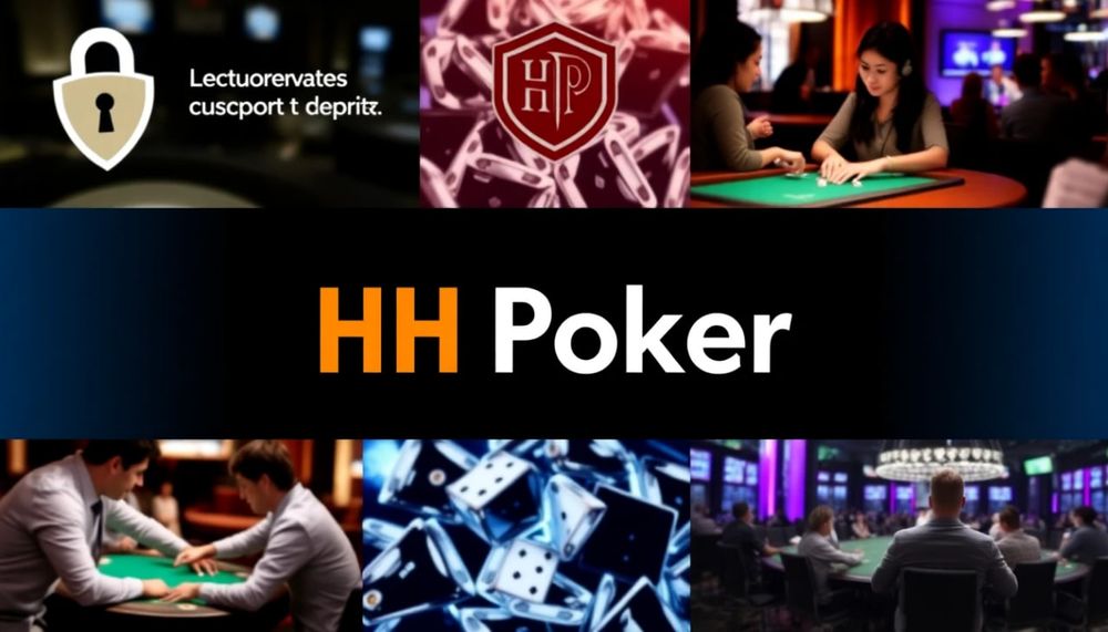 ios HHpoker 游戏界面